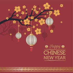 新年海报模板