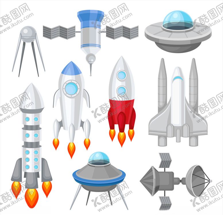 编号：90559209250231152842【酷图网】源文件下载-太空飞船