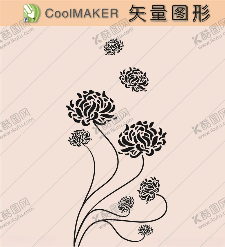 编号：71792107070803186394【酷图网】源文件下载-线稿剪影壁纸简洁手绘