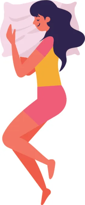 睡觉姿势休息眠