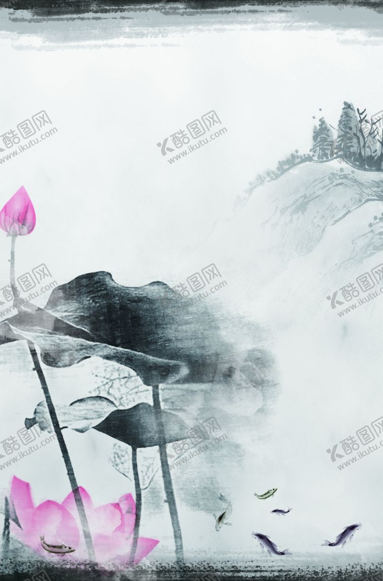 编号：82511209160831291981【酷图网】源文件下载-水墨背景