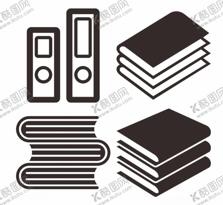 编号：59021112221443546028【酷图网】源文件下载-书籍图标