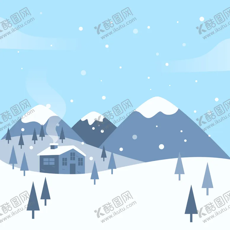 编号：76948509301956345318【酷图网】源文件下载-冬天背景 