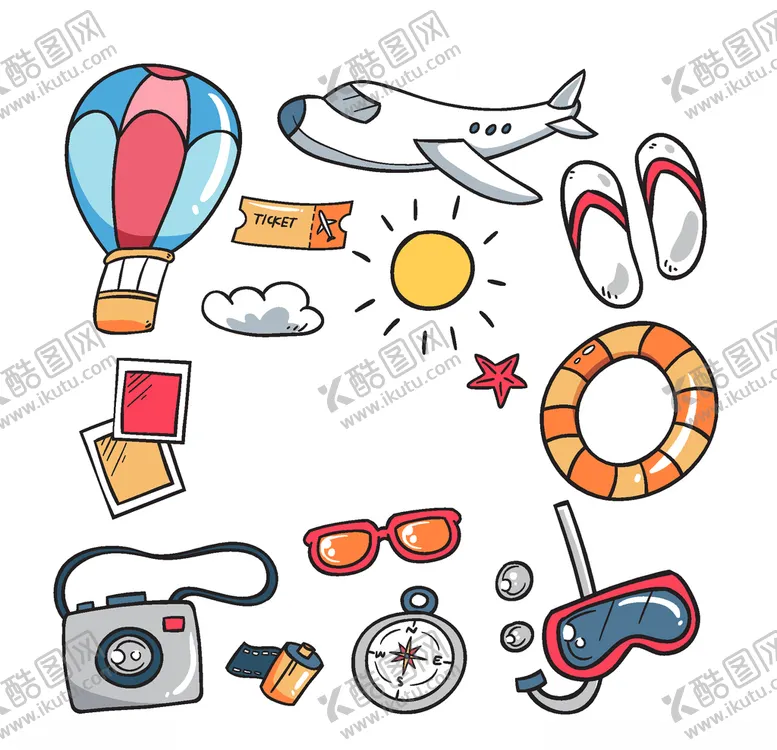 编号：78315009201940478441【酷图网】源文件下载-旅行元素