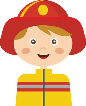 手绘卡通扁平人物