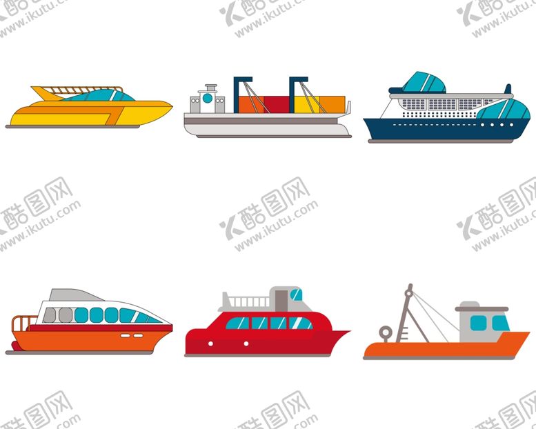 编号：89056109180308289827【酷图网】源文件下载-卡通船