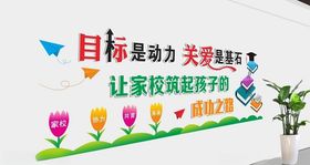 校园文化文化墙家长学校