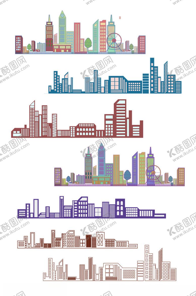 编号：61277702282317299680【酷图网】源文件下载-城市建筑