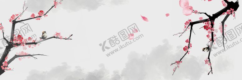 编号：10845209280529450579【酷图网】源文件下载-新中式喜上眉梢背景墙