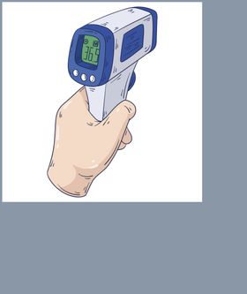 体温检测仪手心测温提示