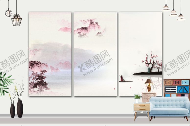 编号：14213607140505466845【酷图网】源文件下载-山水画