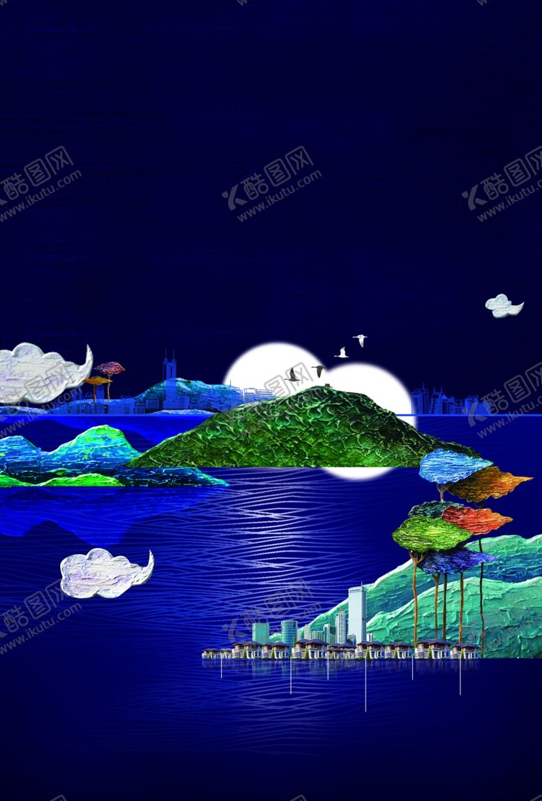 编号：49706406281117107886【酷图网】源文件下载-创意合成房地产广告图片
