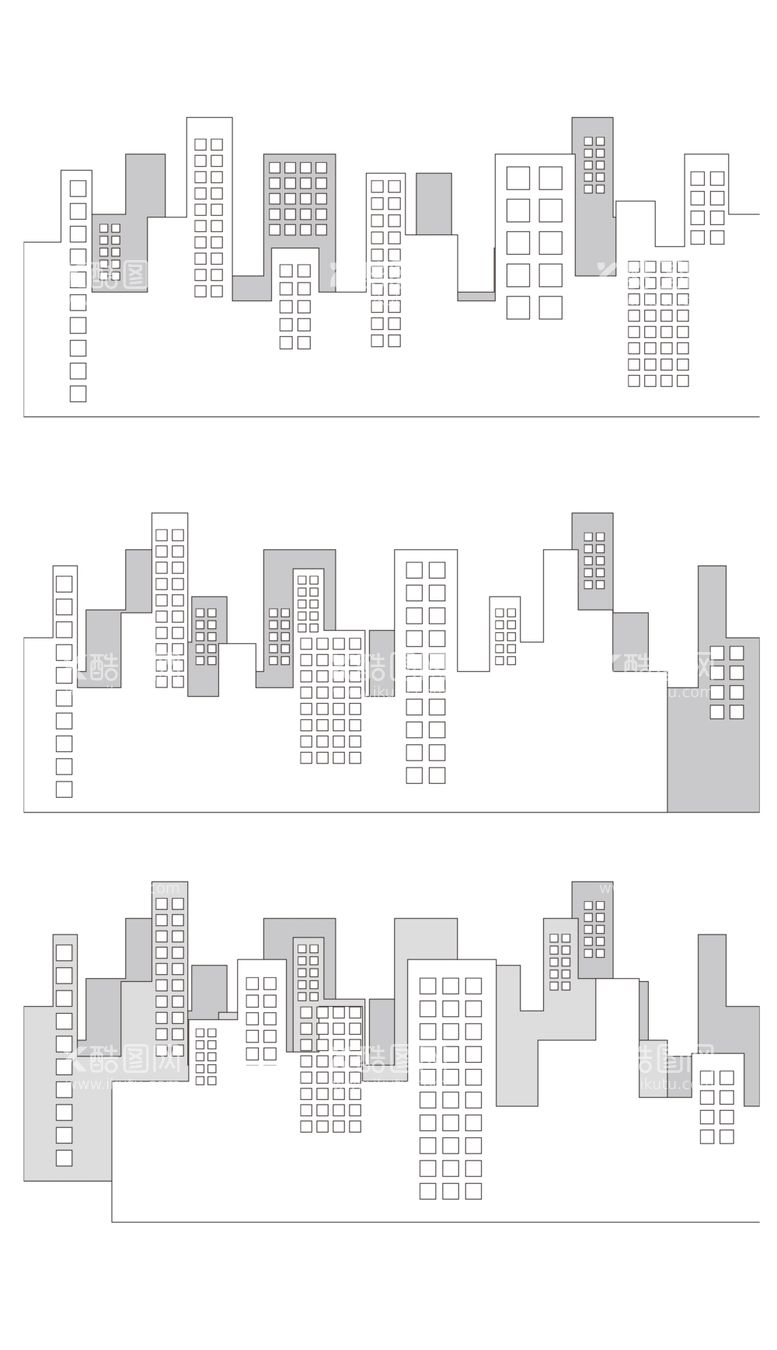 编号：50418311232232414558【酷图网】源文件下载-城市轮廓高楼大厦剪纸