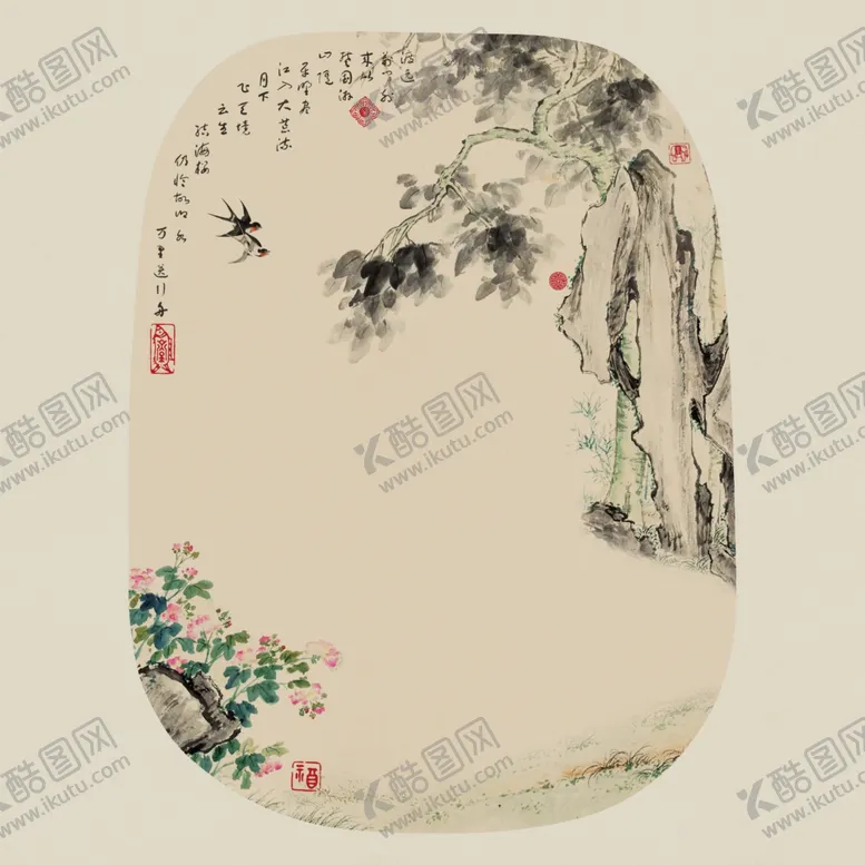 编号：23780907051329175909【酷图网】源文件下载-工笔画