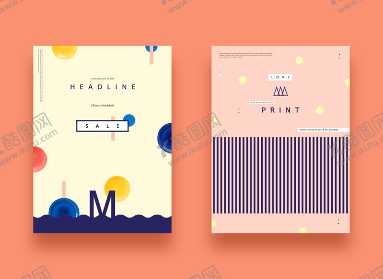 编号：65833309241122373335【酷图网】源文件下载-小清新简约创意海报图片