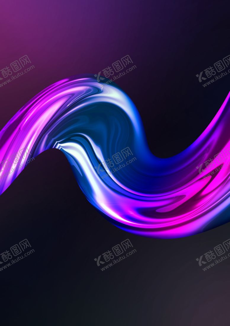 编号：79840510171832259233【酷图网】源文件下载-液态流体科技感背景