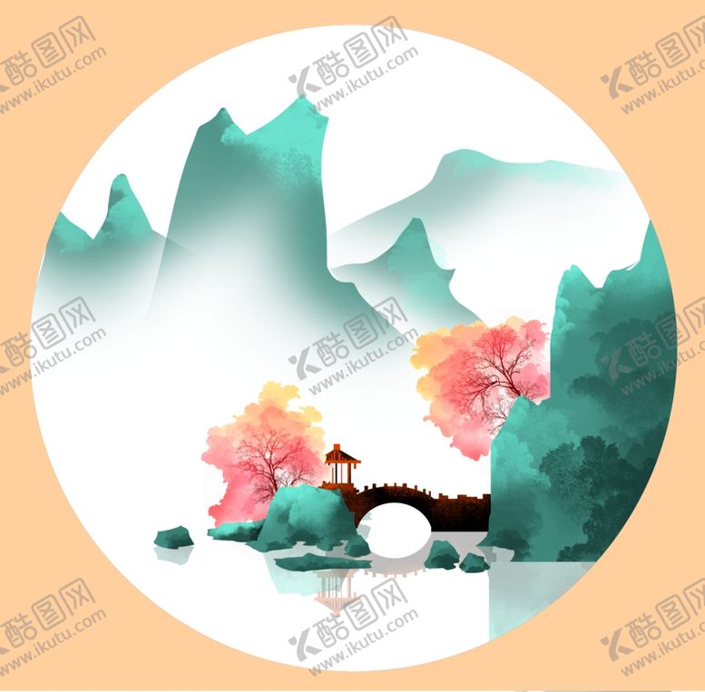 编号：75576806281656165795【酷图网】源文件下载-水墨山水