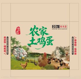 土鸡蛋包装