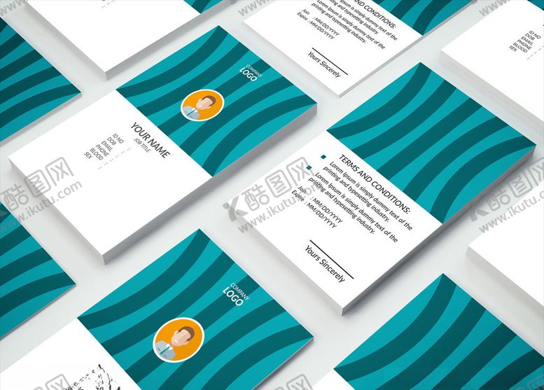 编号：35046310140654428076【酷图网】源文件下载-矢量名片模板
