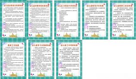 幼儿园制度牌消防