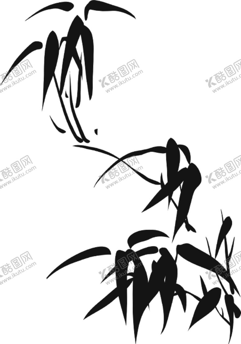编号：75078905121432297413【酷图网】源文件下载-水墨竹子