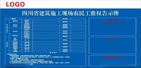 民工工资维权公示牌