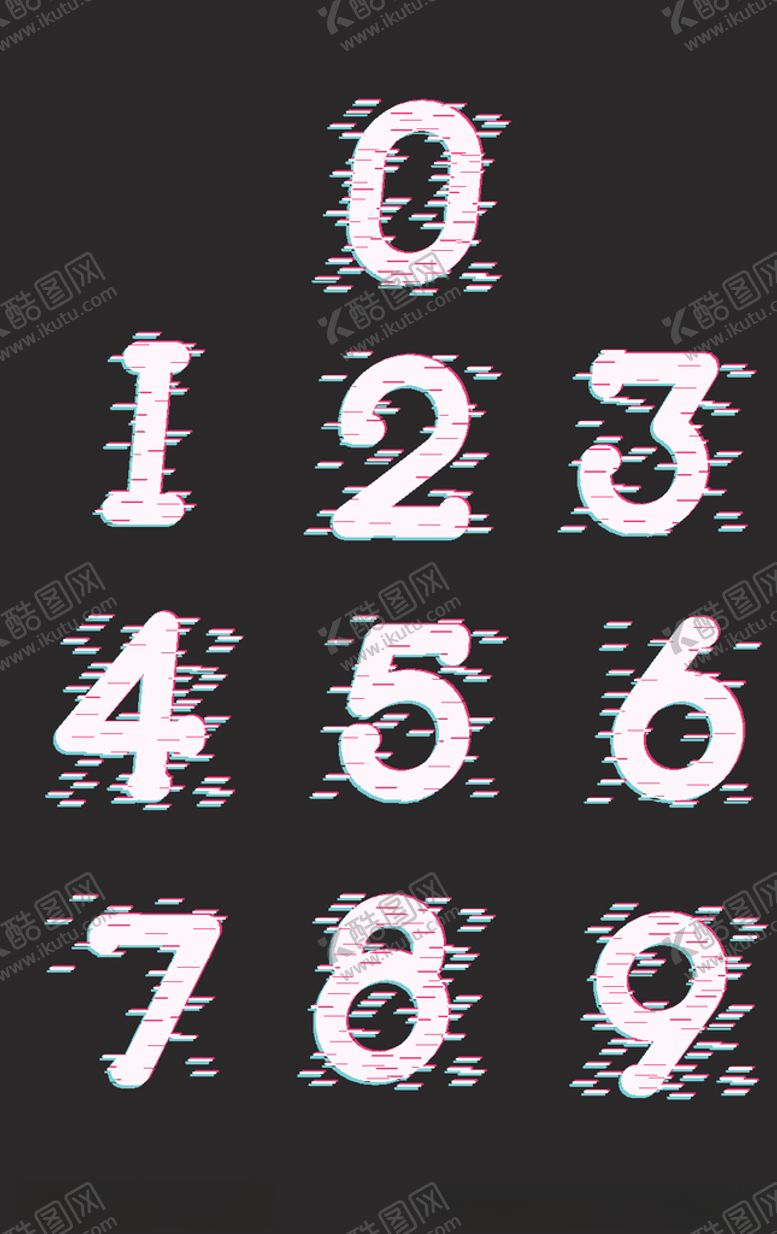 编号：92061110190008425186【酷图网】源文件下载-抖音数字