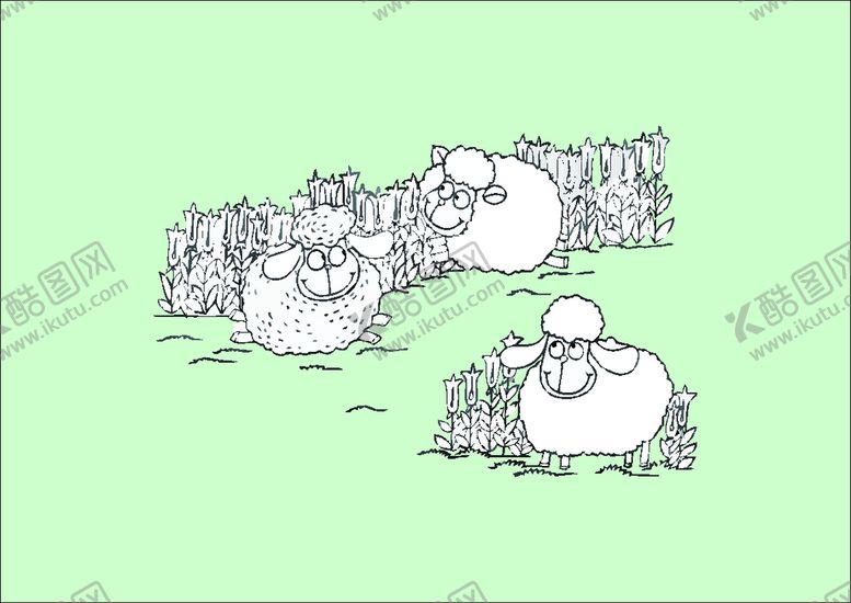 编号：19017001130715209737【酷图网】源文件下载-绵羊