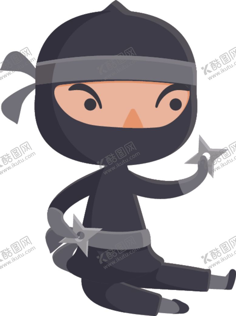 编号：65875405040903127226【酷图网】源文件下载-卡通忍者