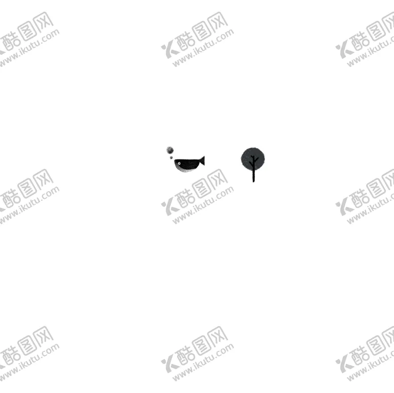 编号：27352502252357302836【酷图网】源文件下载-小鱼小树涂鸦