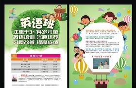 少儿英语培训班DM单