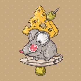 创意嘻哈怪物涂鸦插画