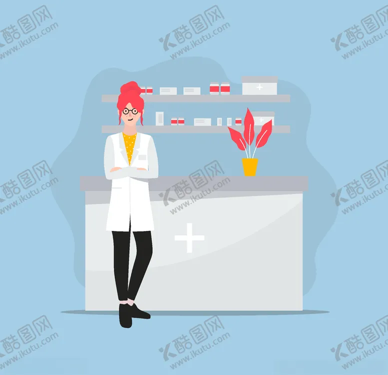编号：51282106291645545445【酷图网】源文件下载-药剂师