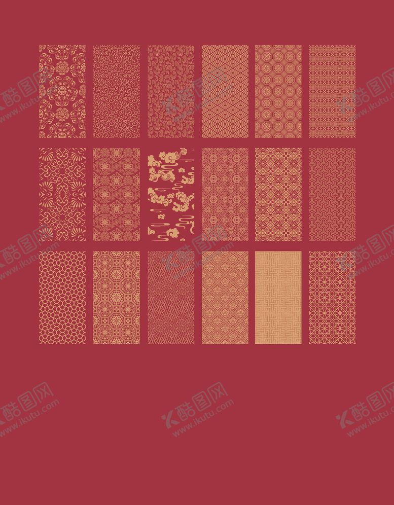 编号：65466306272031093325【酷图网】源文件下载-古典底纹