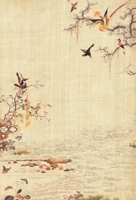中国风背景相册背景