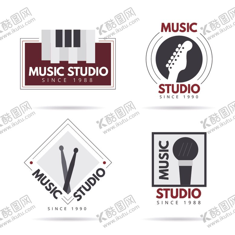 编号：84841910300116023735【酷图网】源文件下载-音乐乐器图标