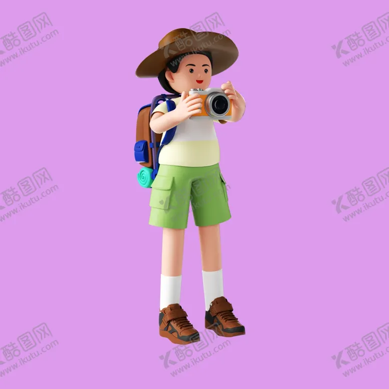 编号：56487501261125587444【酷图网】源文件下载-3D动画男孩
