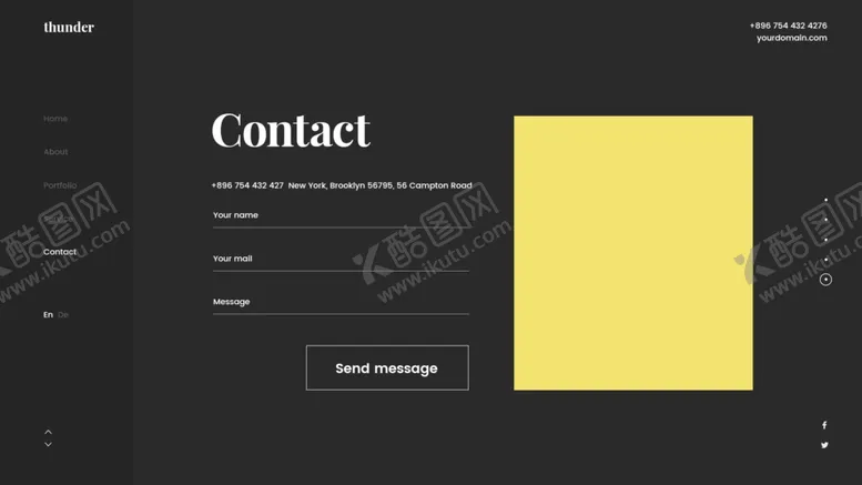 编号：95018704071502484790【酷图网】源文件下载-工作室等网页设计模板