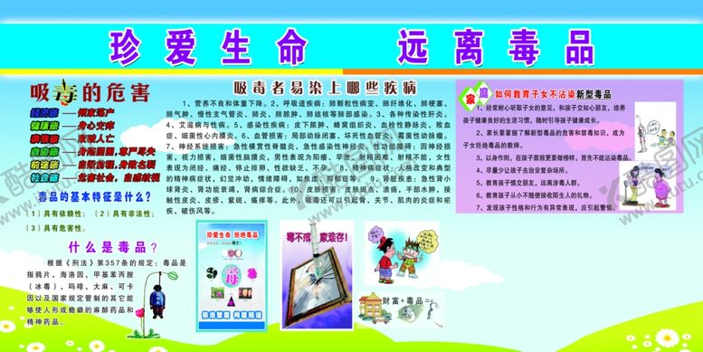 编号：56783106240345165975【酷图网】源文件下载-禁毒展板