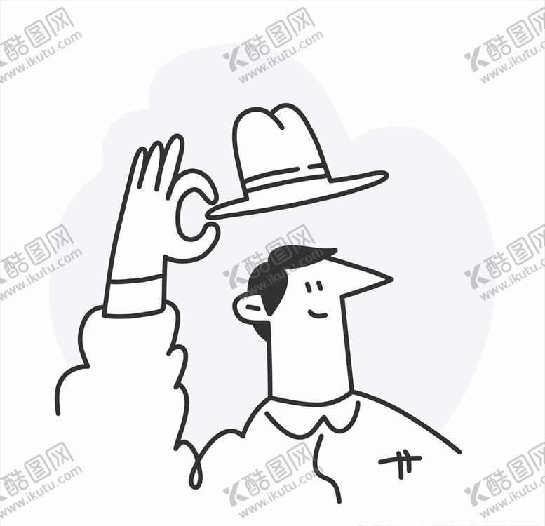 编号：59764003270257225629【酷图网】源文件下载-商务漫画人物