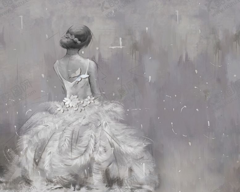 编号：41847209292134374731【酷图网】源文件下载-人物油画背景墙