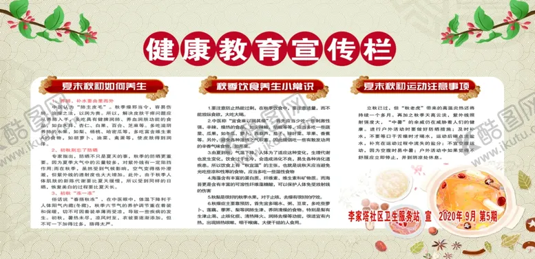 编号：33060805131048048880【酷图网】源文件下载-健康宣传栏