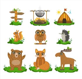 野生动物标识设计