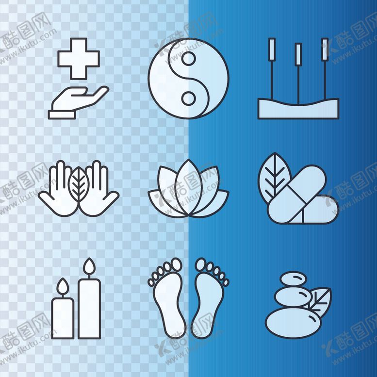 编号：30619809190759467223【酷图网】源文件下载-养生图标