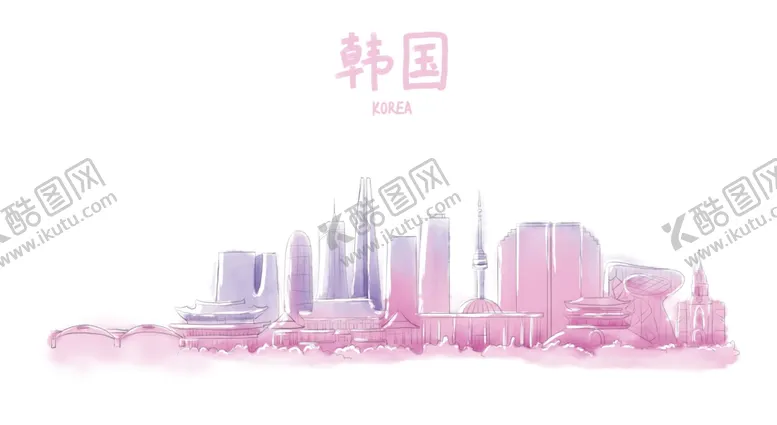 编号：84510604281302037946【酷图网】源文件下载-手绘城市城市地标