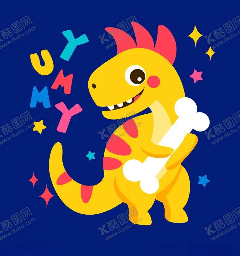 编号：56616102142204287483【酷图网】源文件下载-恐龙小恐龙