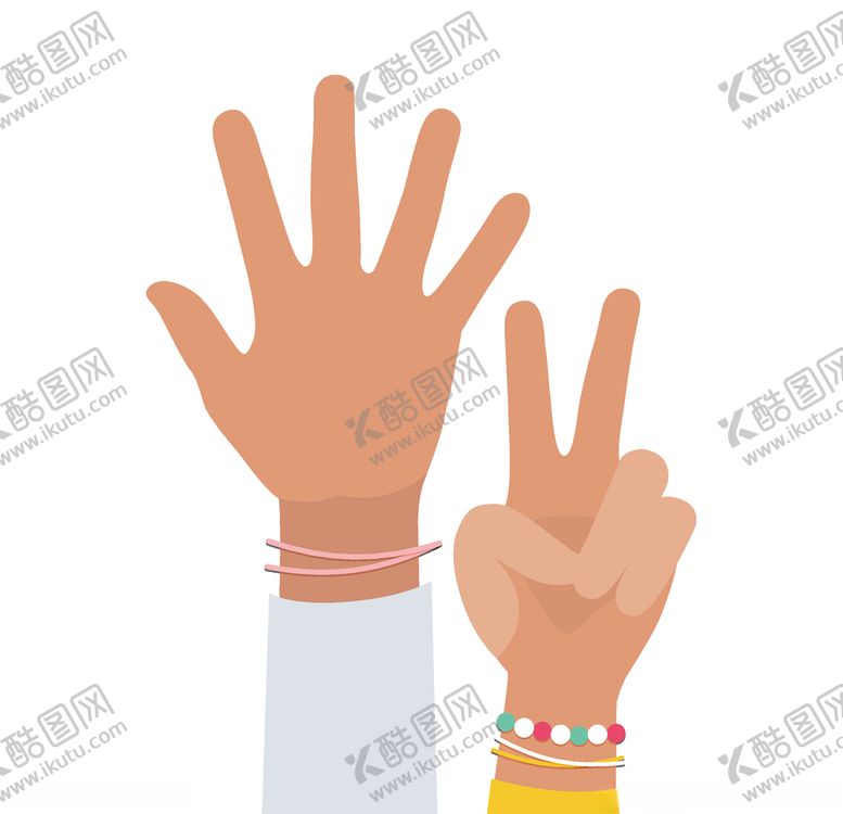 编号：73620309181404568735【酷图网】源文件下载-手势矢量图