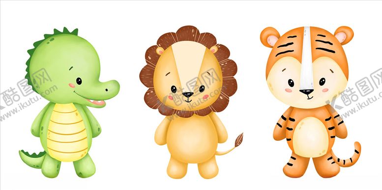 编号：29629410100552126111【酷图网】源文件下载-卡通动物