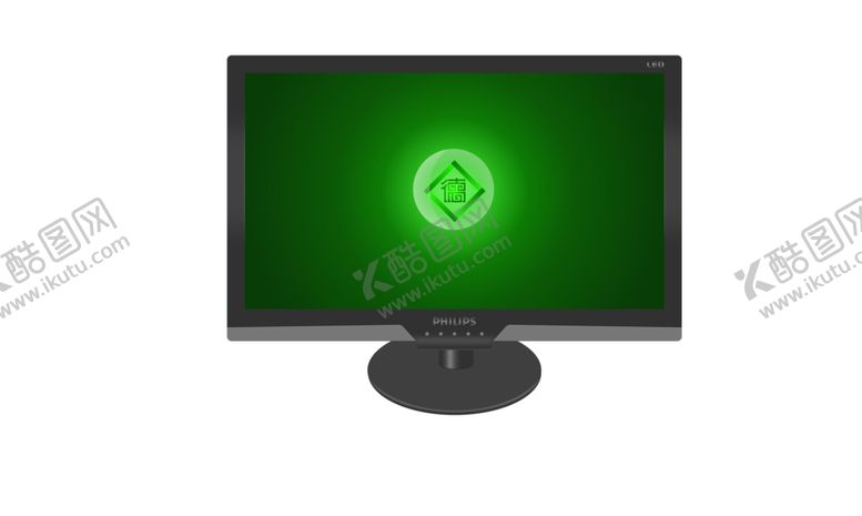 编号：50659502261832396318【酷图网】源文件下载-PS绘制显示器