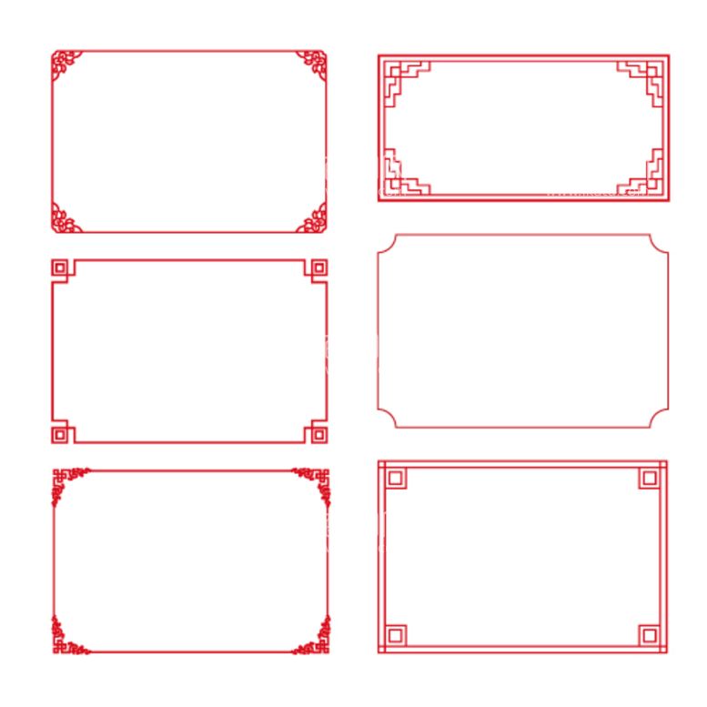 编号：82305909220123548104【酷图网】源文件下载-古典边框